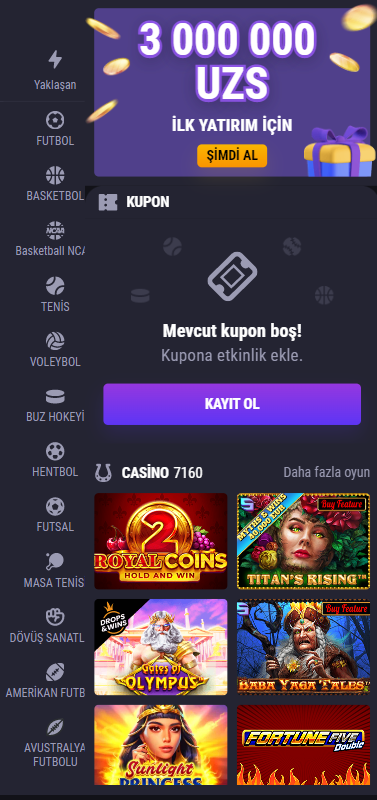 BetAndreas Türk kullanıcılar için güvenilir bahis ve casino platformu